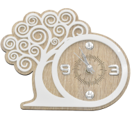 Часы настольные "Ажурное дерево"