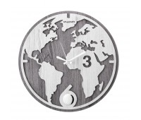 Часы настенные  "Карта Мира"