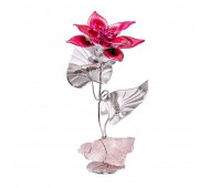 Статуэтка "Розовая орхидея"