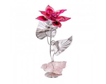 Статуэтка "Розовая орхидея"
