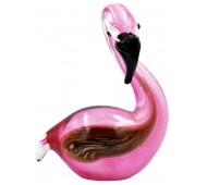 Статуэтка "Фламинго" на черном