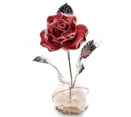 Статуэтка "Роза на камне"