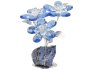 Статуэтка "Три цветка из кристаллов"