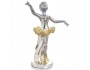 Статуэтка "Маленькая балерина в золотом платье"