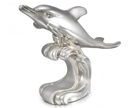 Статуэтка "Дельфин на волне"