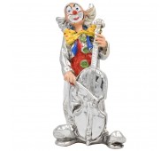Статуэтка "Клоун с контрабасом"